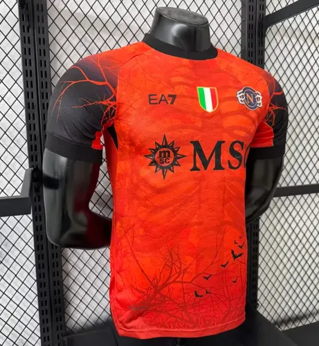 2025/2026 Spielerversion Napoli Halloween Sonderausgabe Fußballtrikot  — view 3