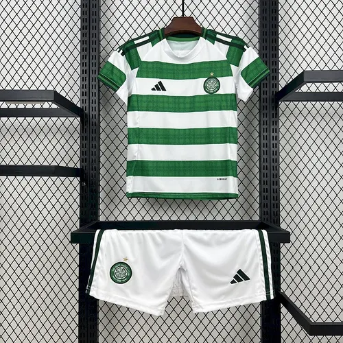 2025/2026 Celtic Heim Fußballtrikot  Kindergröße — view 1