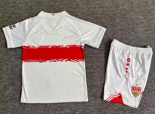 2025/2026 VfB Stuttgart Home Football Jersey fan-grade Kids Size — view 2