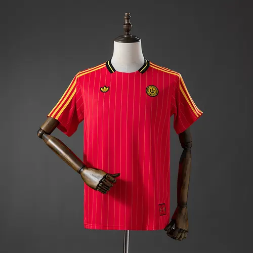2026 Belgien Terrace Icons T-Shirt Rot