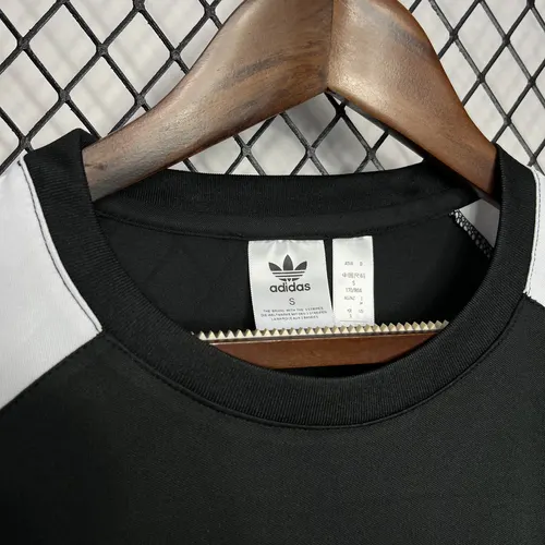 2024 Germany Training Wear Black and White Football Shirt  — view 8