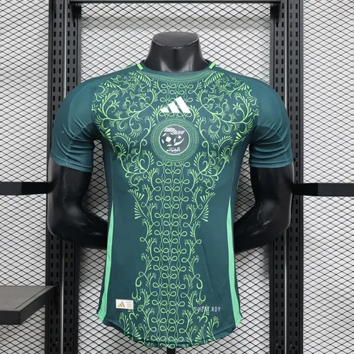 2024-2025 Spielerversion Algerien Nationalmannschaft Auswärts Fußballtrikot AAA Fan-Qualität