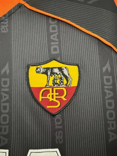 1999/2000 Retro Roma Auswärts Trikot  — view 5