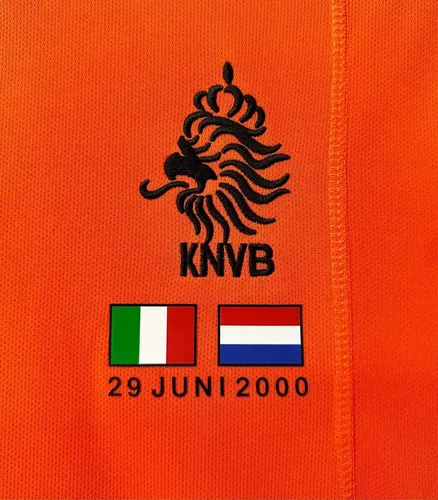 2000 Retro Niederlande Heim Fußballtrikot  — view 6