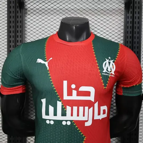 2026/2027 Versión Jugador Camiseta de Fútbol Edición Especial 01 Olympique de Marseille   — view 3