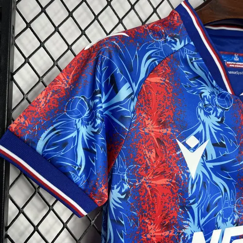 2024/2025 Crystal Palace Home Soccer Jersey Kids Size  — view 3