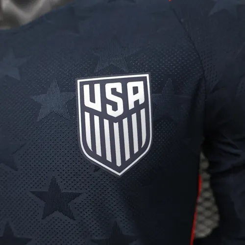 Maillot de football extérieur États-Unis manches longues 2026 Version Joueur AAA qualité fan — view 5