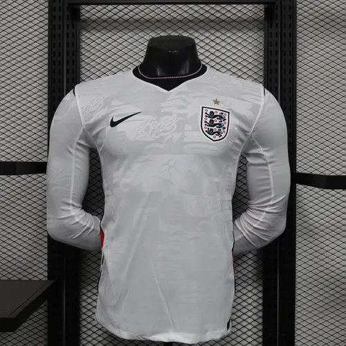 Maillot de football domicile Angleterre version joueur manches longues 2026 landaise