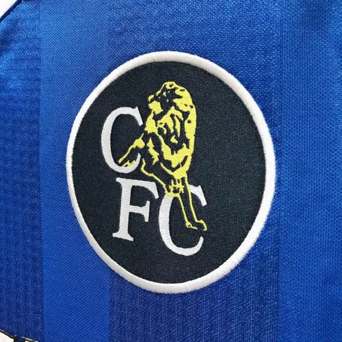 Maillot de football domicile rétro Chelsea 1997-1999 lande — view 7