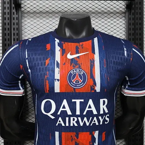 Camiseta de Fútbol Edición Especial Azul del Paris Saint-Germain Versión Jugador 2026/2027   — view 3