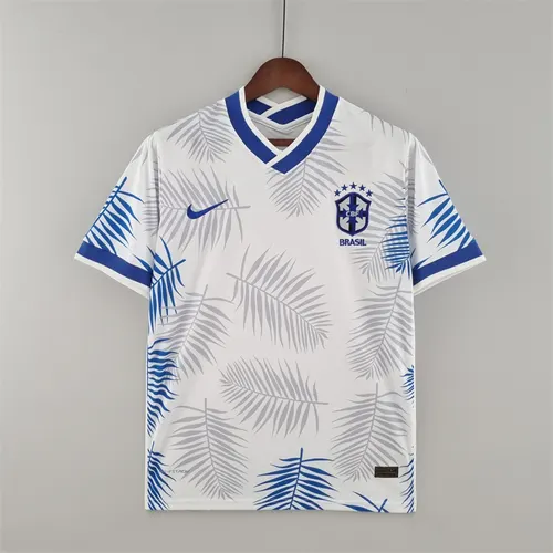 Maillot Classique Blanc Brésil 2022  — view 1