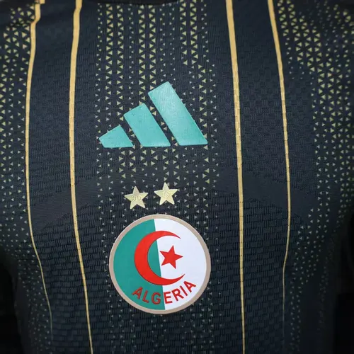 2026 Player Version Algeria National Team Black Gold Special Edition Football Shirt  — view 4