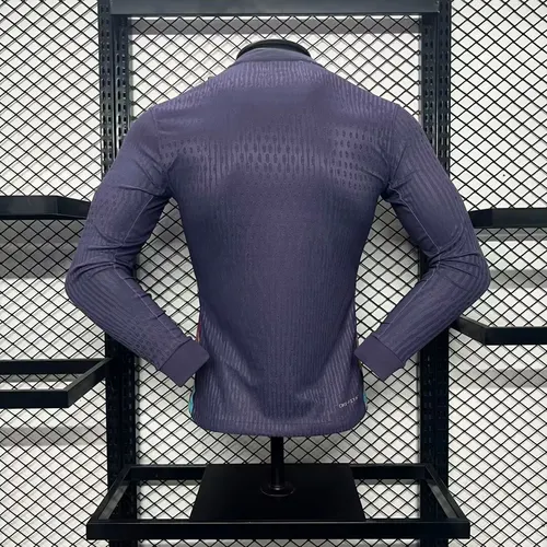 2024-2025 Player Version England Away Long Sleeves Football Shirt  — view 2
