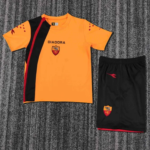 2005-2006 Retro Roma Home Soccer Jersey  Kids Size