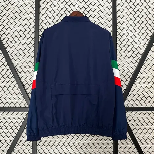 2024 Italien Windjacke Blaues Trikot — view 2