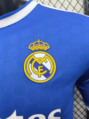 2025/2026 Version Joueur Real Madrid Maillot Extérieur Third Bleu  — view 5