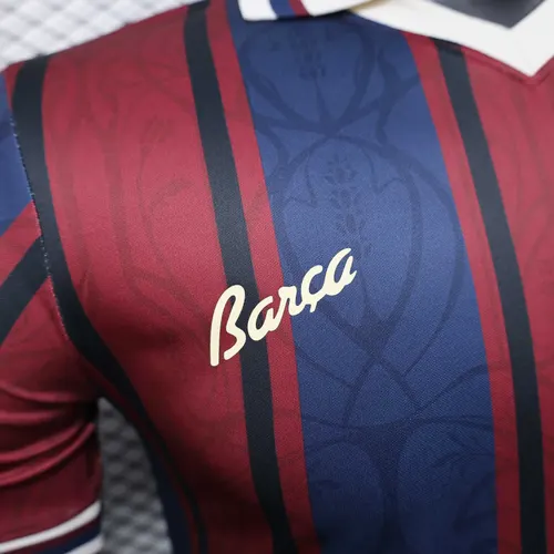2025/2026 Barcelona Player Version 125th Anniversary Version Football Jersey  — view 4