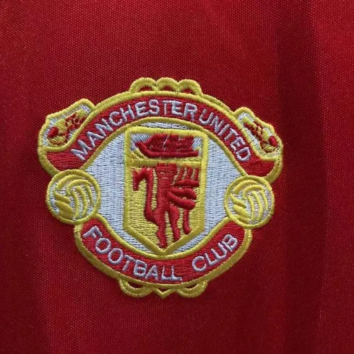 1985 Maillot Rétro Manchester United Home Football  — view 4