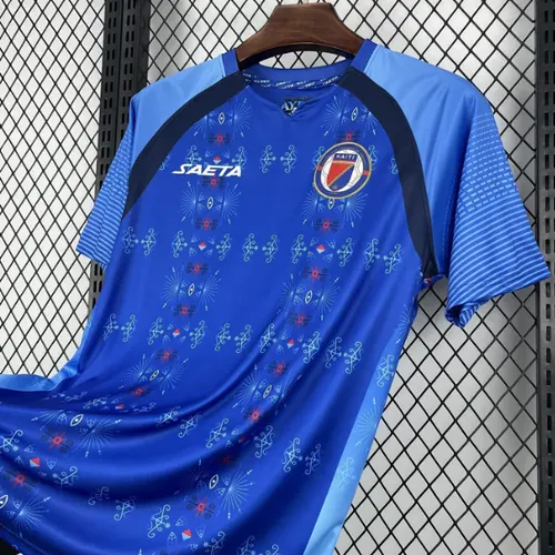 2026 Haiti Seleção Nacional Camisa Principal AAA qualidade fã — view 3