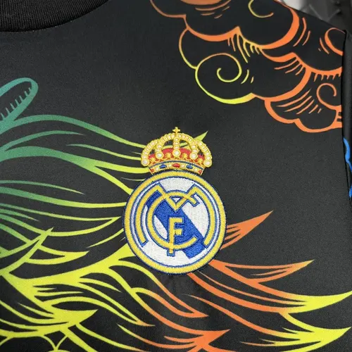 2024/2025 Real Madrid Schwarz Cailong Sonderedition Trikot — view 6
