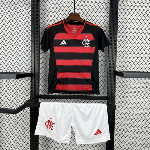 2025/2026 Flamengo Heim Fußballtrikot  Kindergröße