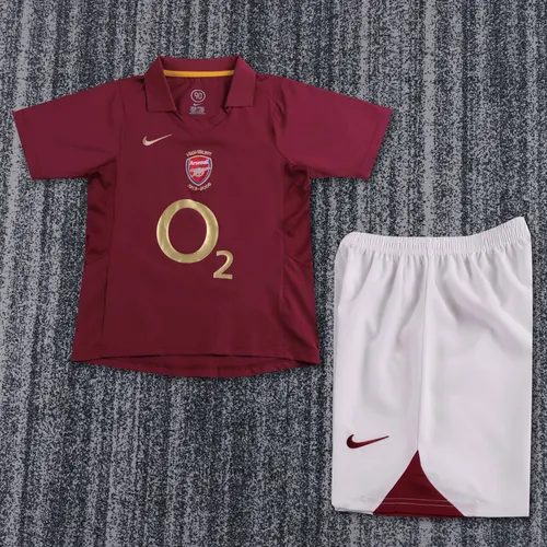 2005-2006 Rétro Arsenal Domicile Maillot de Football  Taille Enfant — view 1