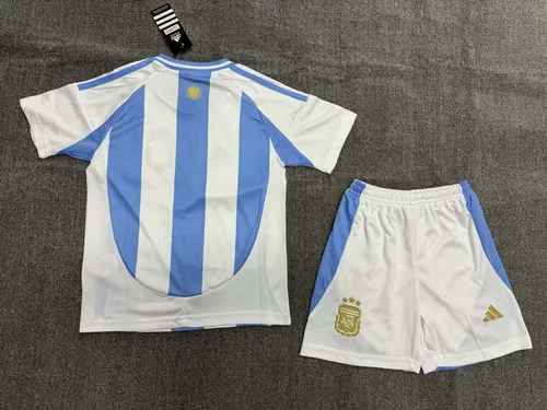 2024 Maillot Domicile Équipe Nationale Argentine AAA qualité fan Taille Enfant — view 4