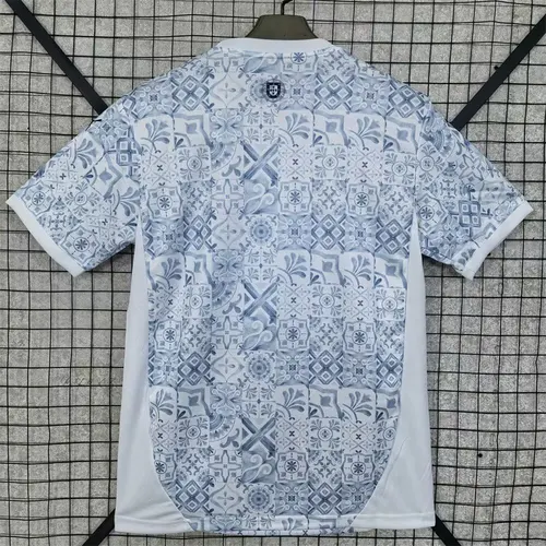 2025 Portugal Special Edition Blue And White Football Shirt   — view 2