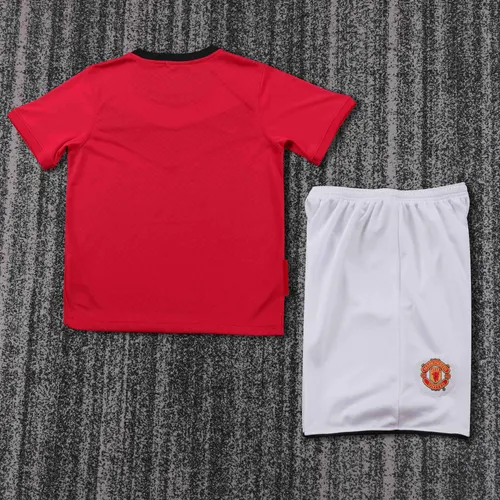 2009-2010 Retro Manchester United Home Football Shirt  Kids Size — view 2
