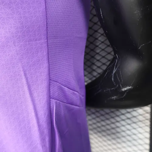 2025/2026 Version Joueur Dortmund Gardien Violet Maillot de football  landaise — view 9