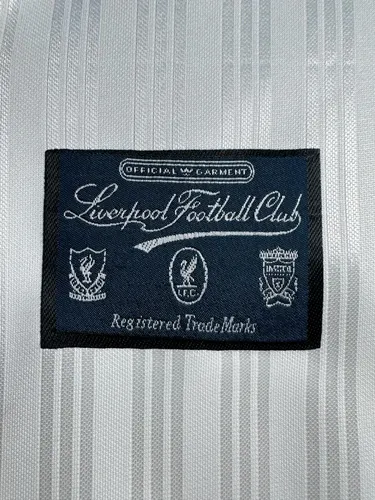 Camisa de Futebol Retro Liverpool Away 1995/1996 Manga Longa Qualidade Tailândia — view 8