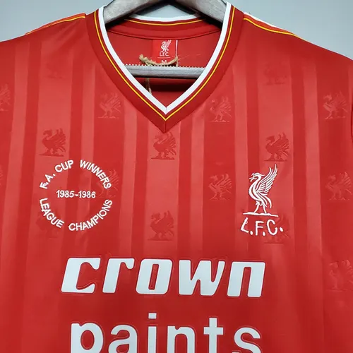 Camisa de Futebol Retro Liverpool Home 1985/1986 Qualidade Tailândia — view 3