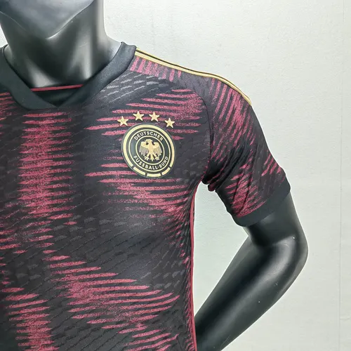 2022 FIFA World Cup Player Version Germany Away Soccer Jersey — view 7