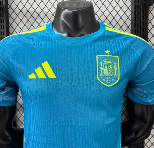 2026 Versión Jugador Spain National Team Goalkeeper Football Jersey   — view 4