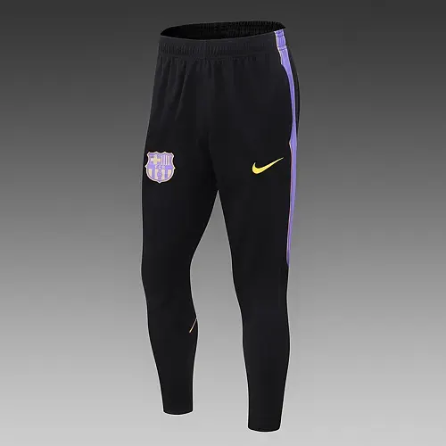 2026/2027 Barcelona Half-Pull Training Black Football Shirt   Set — view 6