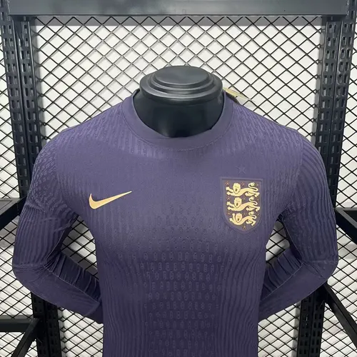 2024-2025 Player Version England Away Long Sleeves Football Shirt  — view 3