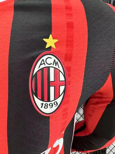 قميص كرة قدم AC Milan داخل الأرض بأكمام طويلة نسخة اللاعب 2024/2025 جودة تايلاندية — view 6