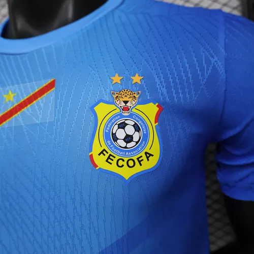 2026 Player Version Congo Home Blue Football Shirt  — view 6
