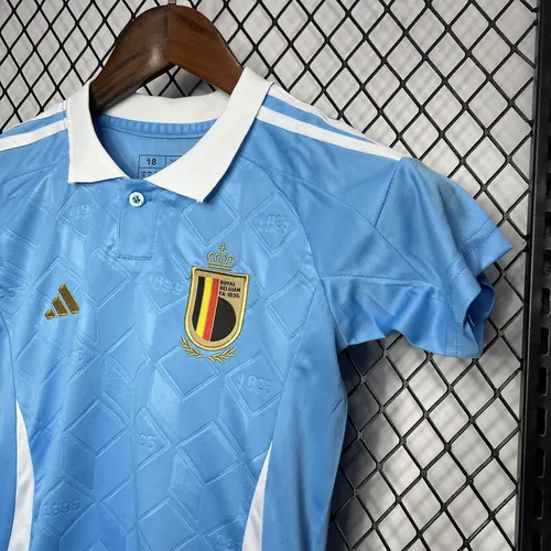 2024 Belgium National Team Away Football Shirt  Kids Size — view 5