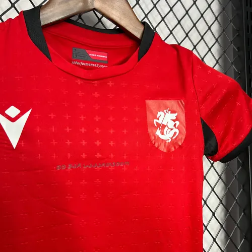 2024-2025 Troisième Maillot Extérieur Géorgie Football  Taille Enfant — view 3