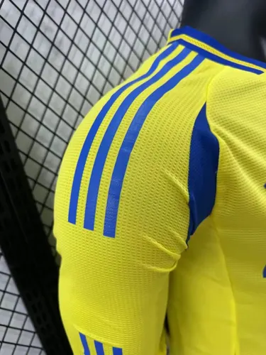 قميص النصر المنزلي بأكمام طويلة نسخة اللاعب لموسم 2024/2025 جودة تايلاندية — view 3