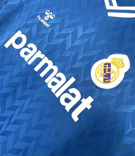 1986/1987 Retro Real Madrid Auswärts Fußballtrikot  — view 5