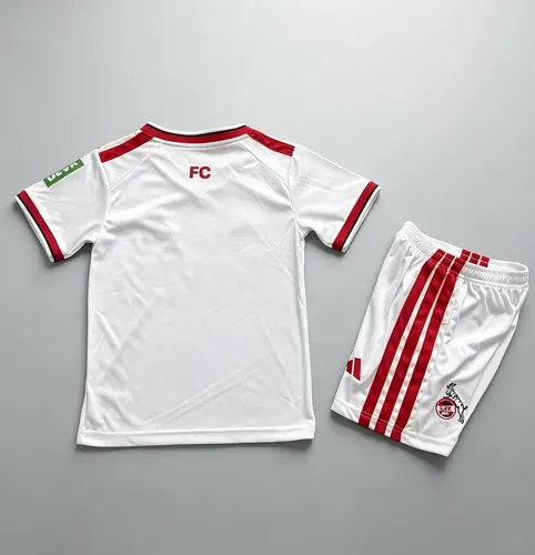 2026/2027 FC Köln Home Football Jersey  Quality Thai Kids Size — view 2