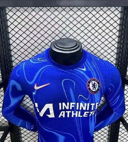 2024/2025 Long Sleeves Chelsea Home Football Shirt Player Version  — view 3