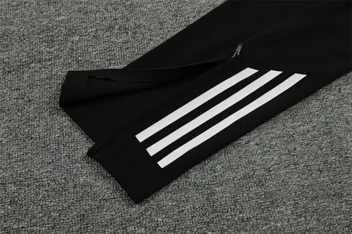2024/2025 Real Madrid Bedrucktes Weiß Halb-Reißverschluss Trainingsanzug Fußballtrikot  Set — view 9