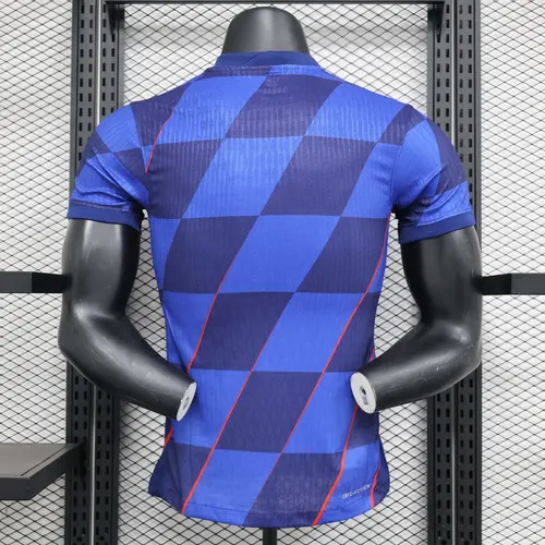 2024 Version Joueur Croatie Équipe Nationale Extérieur Maillot de Foot  — view 4