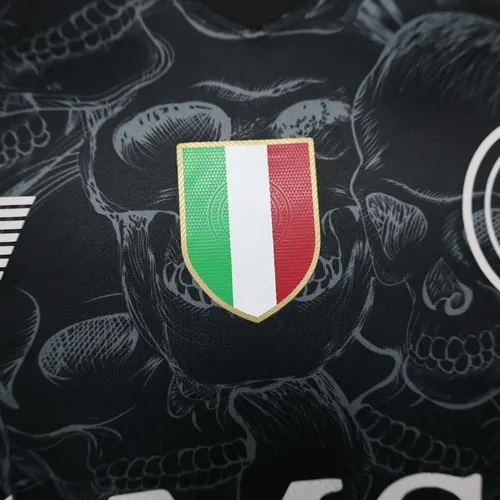 Camisa de Futebol Preta Edição Especial Halloween Napoli Versão Jogador 2023/2024  — view 5