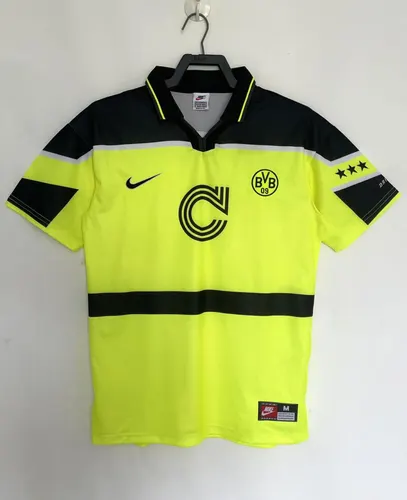 1996-1997 Retro Dortmund Heim Fußballtrikot  — view 1