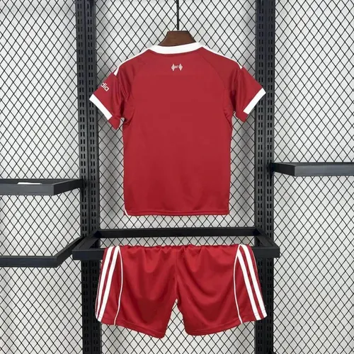 Maillot de football domicile Liverpool 2025/2026   Taille enfant — view 2