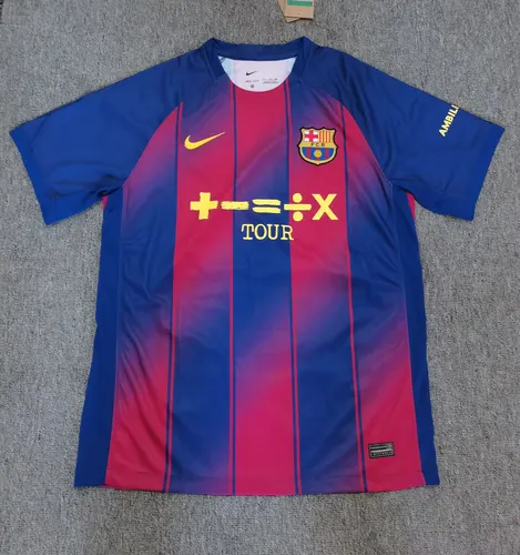 2025/2026 Barcelona Sonderedition 22 Fußballtrikot AAA fan-gradät — view 1